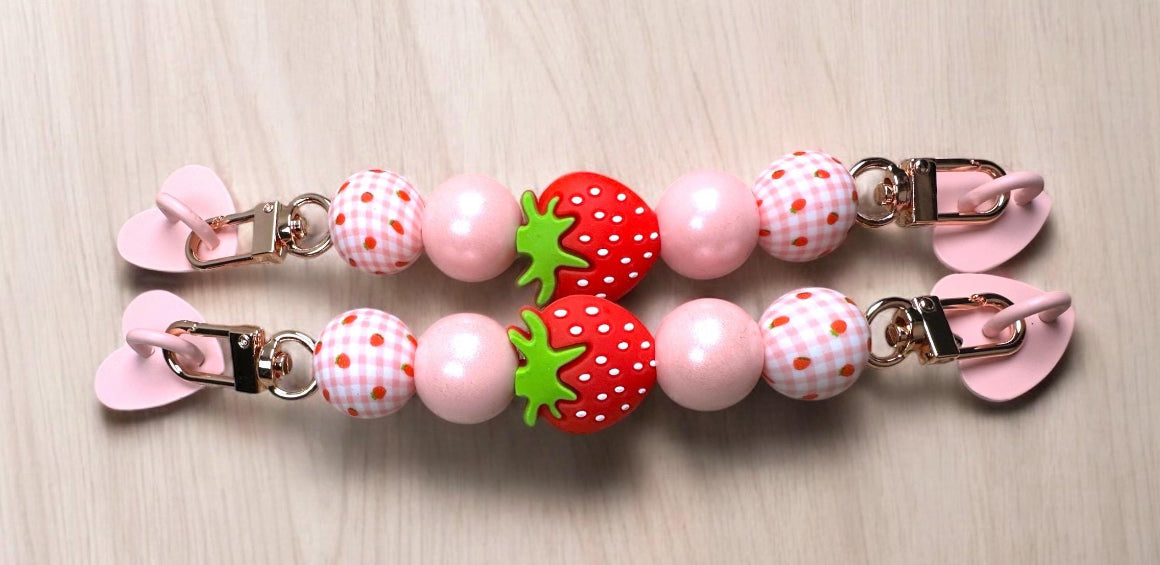 Strawberry Patch E-Reader/Phone Strap