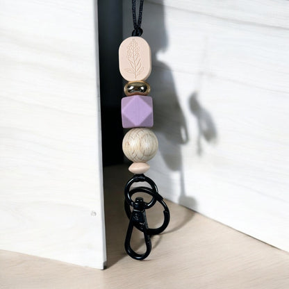 Embossed Mustard Seed Design Lanyard