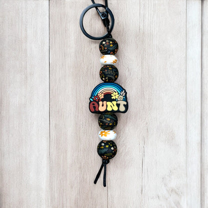 Boho Rainbow Keychain