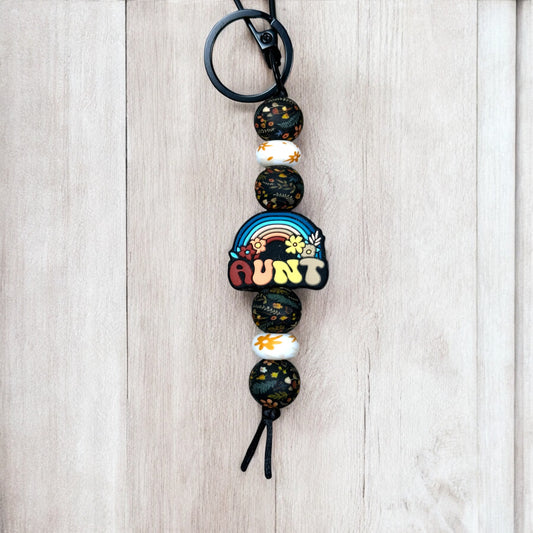 Boho Rainbow Keychain