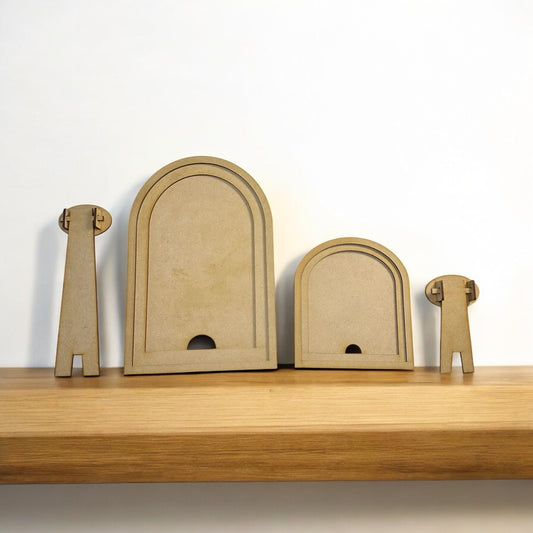 DIY Arched Boho Sign Frame