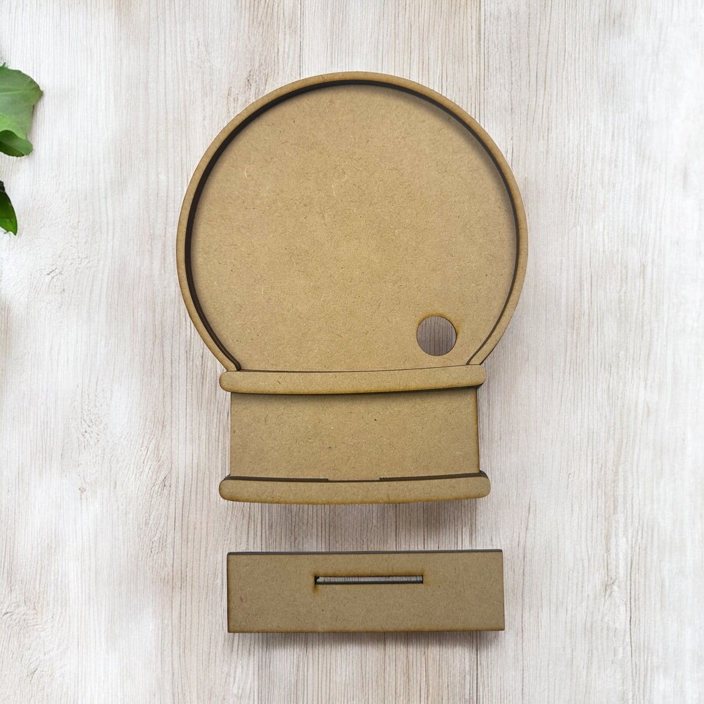 DIY Interchangeable Snow Globe Base