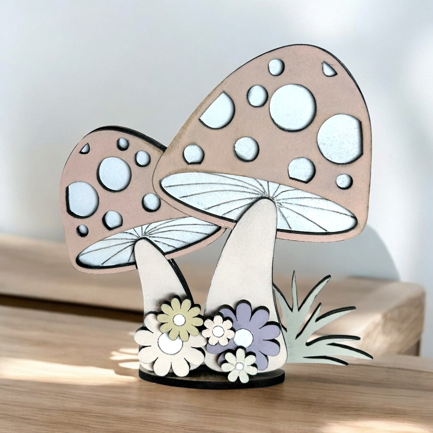Whimsical Gnomes Tiered Tray Signs