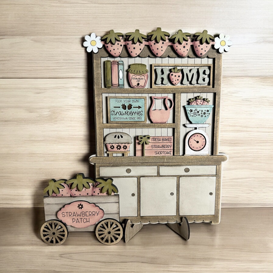 Strawberry Mini Hutch
