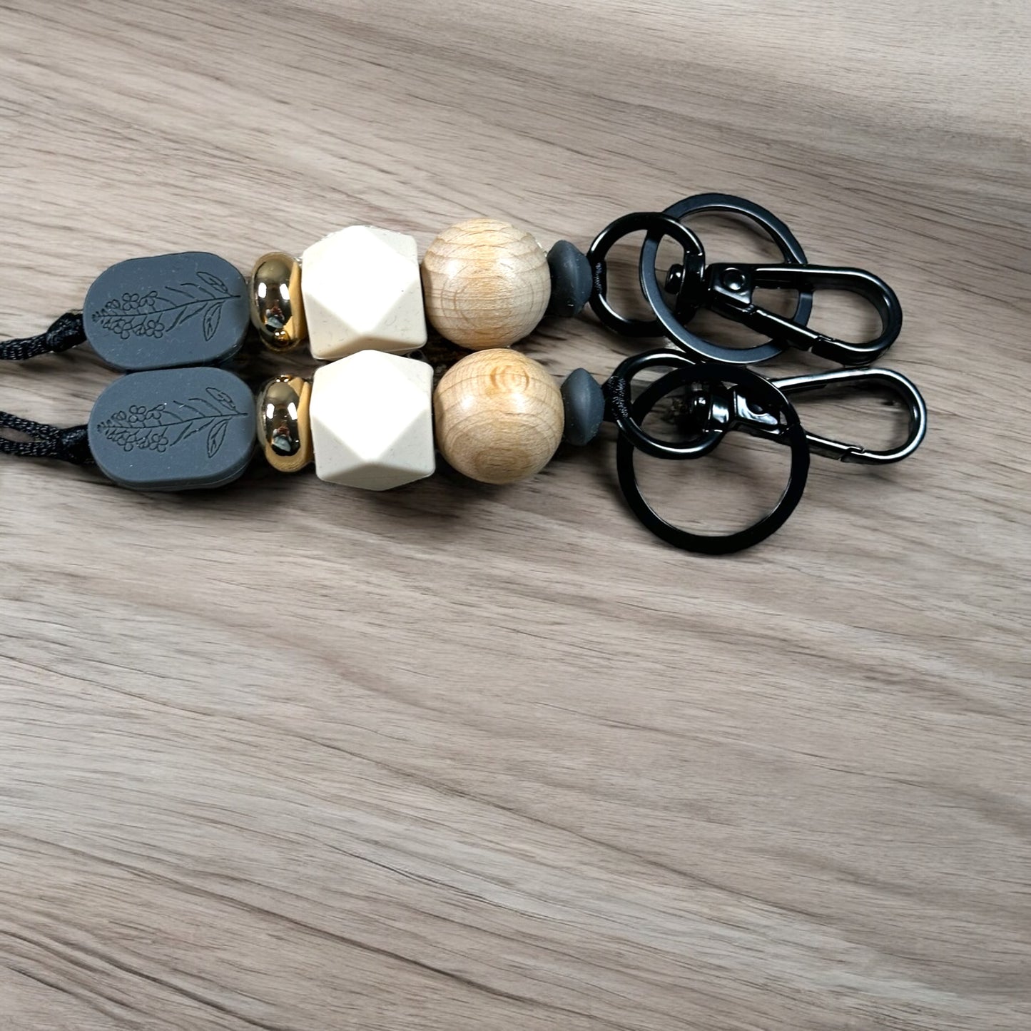 Embossed Mustard Seed Lanyard