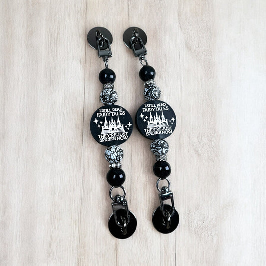I still Read Fairytales Beaded E-Reader Strap