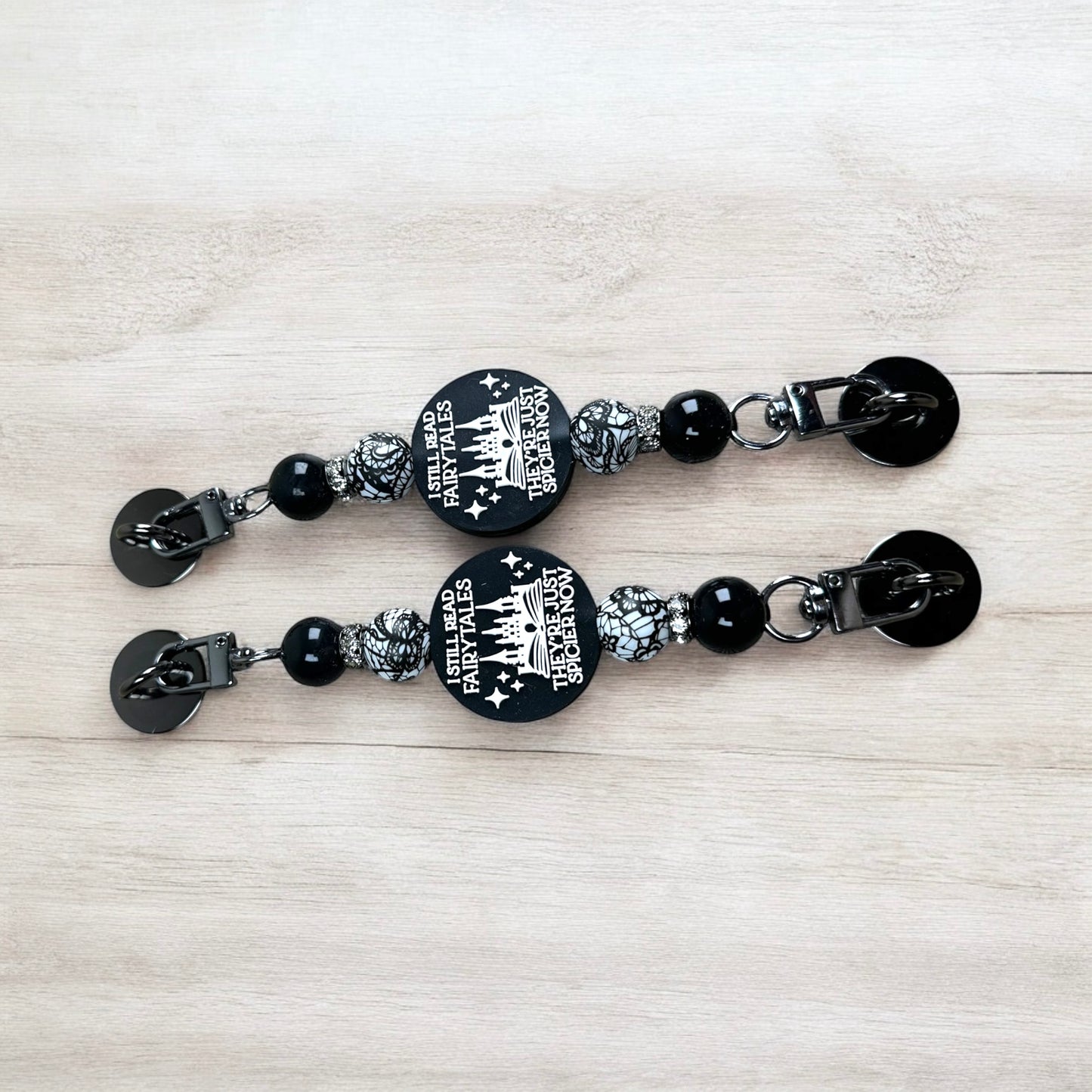 I still Read Fairytales Beaded E-Reader Strap