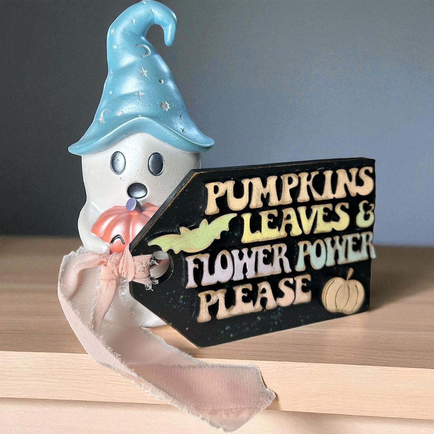 Groovy Halloween Tiered Tray