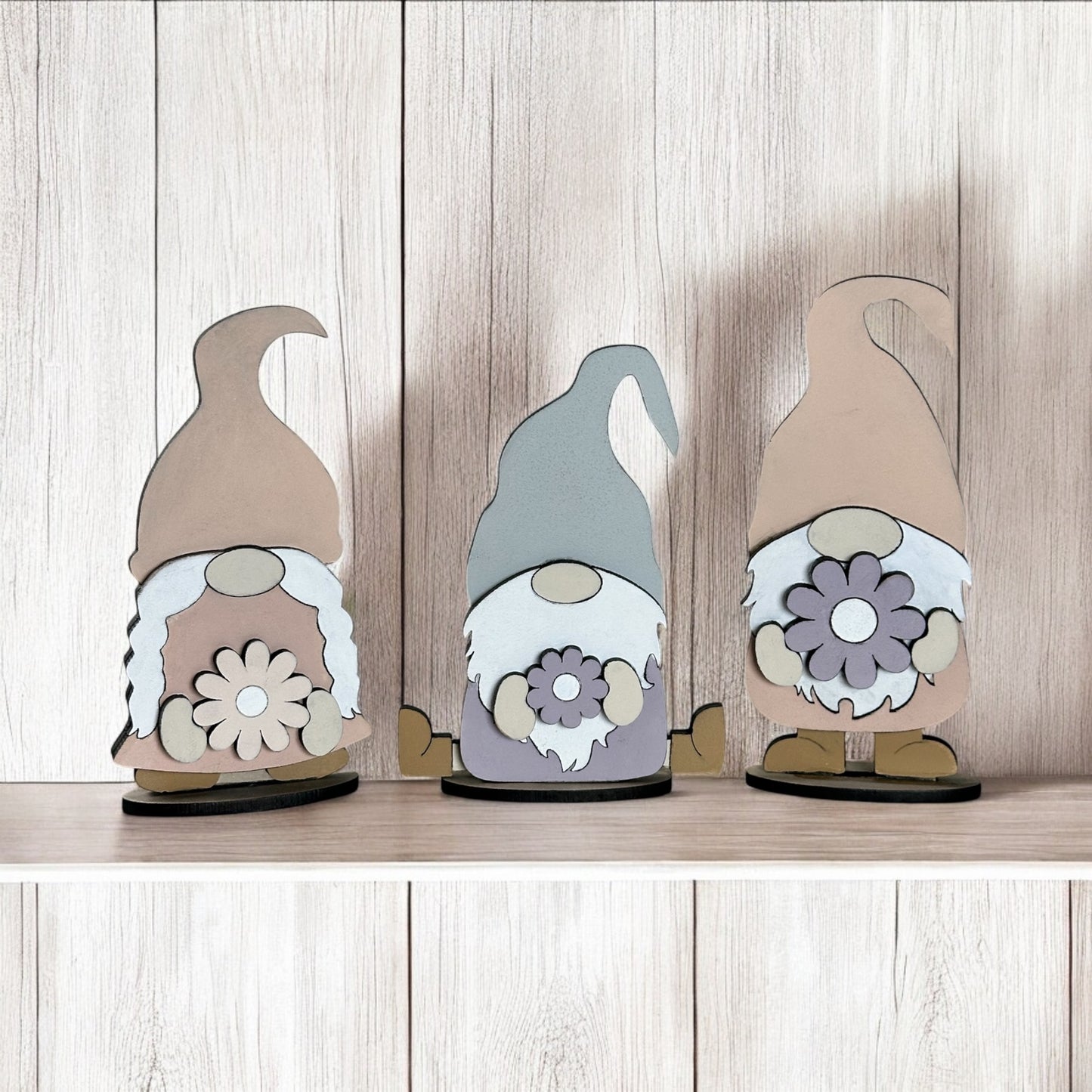 Whimsical Gnomes Tiered Tray Signs
