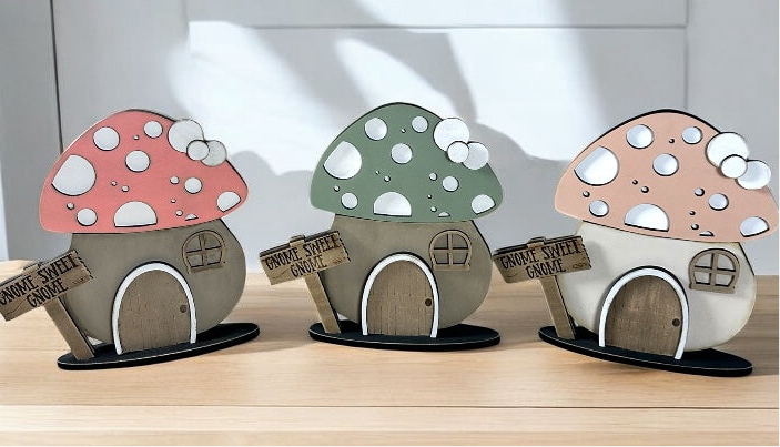Interchangeable Mushroom House Base