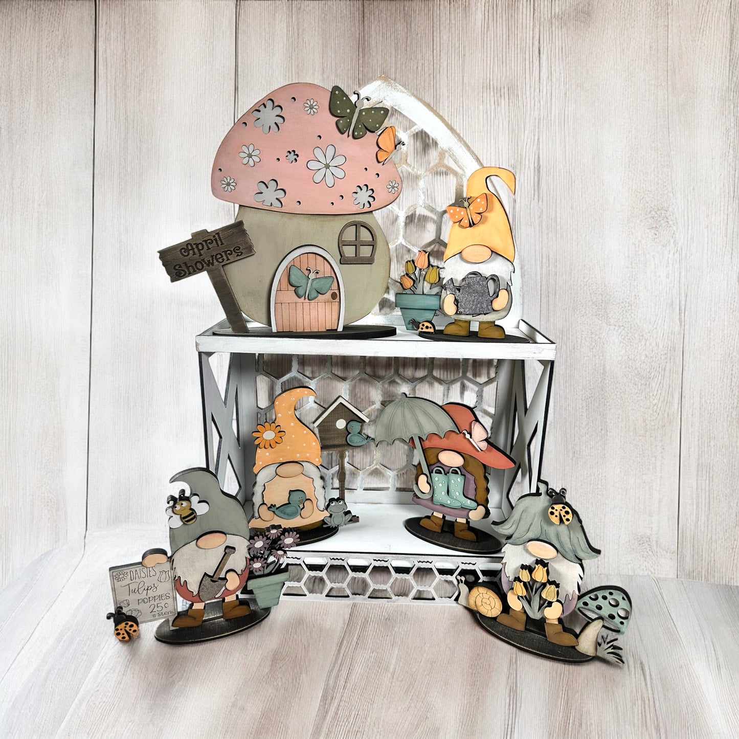 Spring Add On For Interchangeable Mushroom House