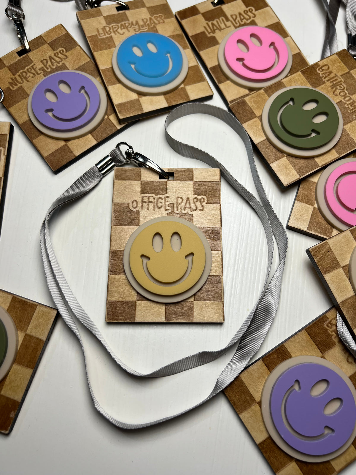 Classroom Pass Lanyards