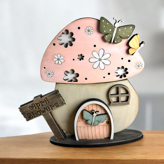 Spring Add On For Interchangeable Mushroom House