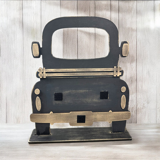 Black Rustic Truck Base