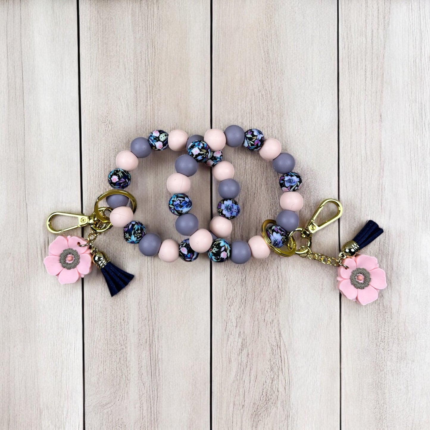 Boho Wildflower And Poppy Wristlet