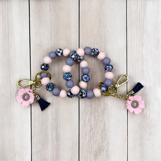 Boho Wildflower And Poppy Wristlet