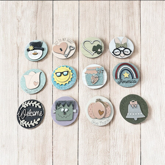 Volume 6 seasonal 3" Round Inserts.