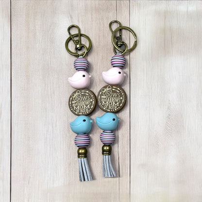 Bows And Arrows Mama Keychain