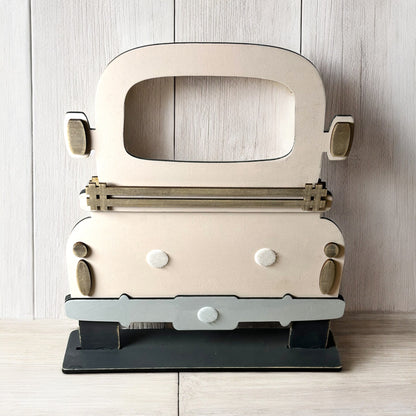 Reversible Rustic Truck Base For Interchangeable Rustic Truck Series Inserts.