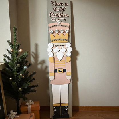 Nutcracker Porch Leaner