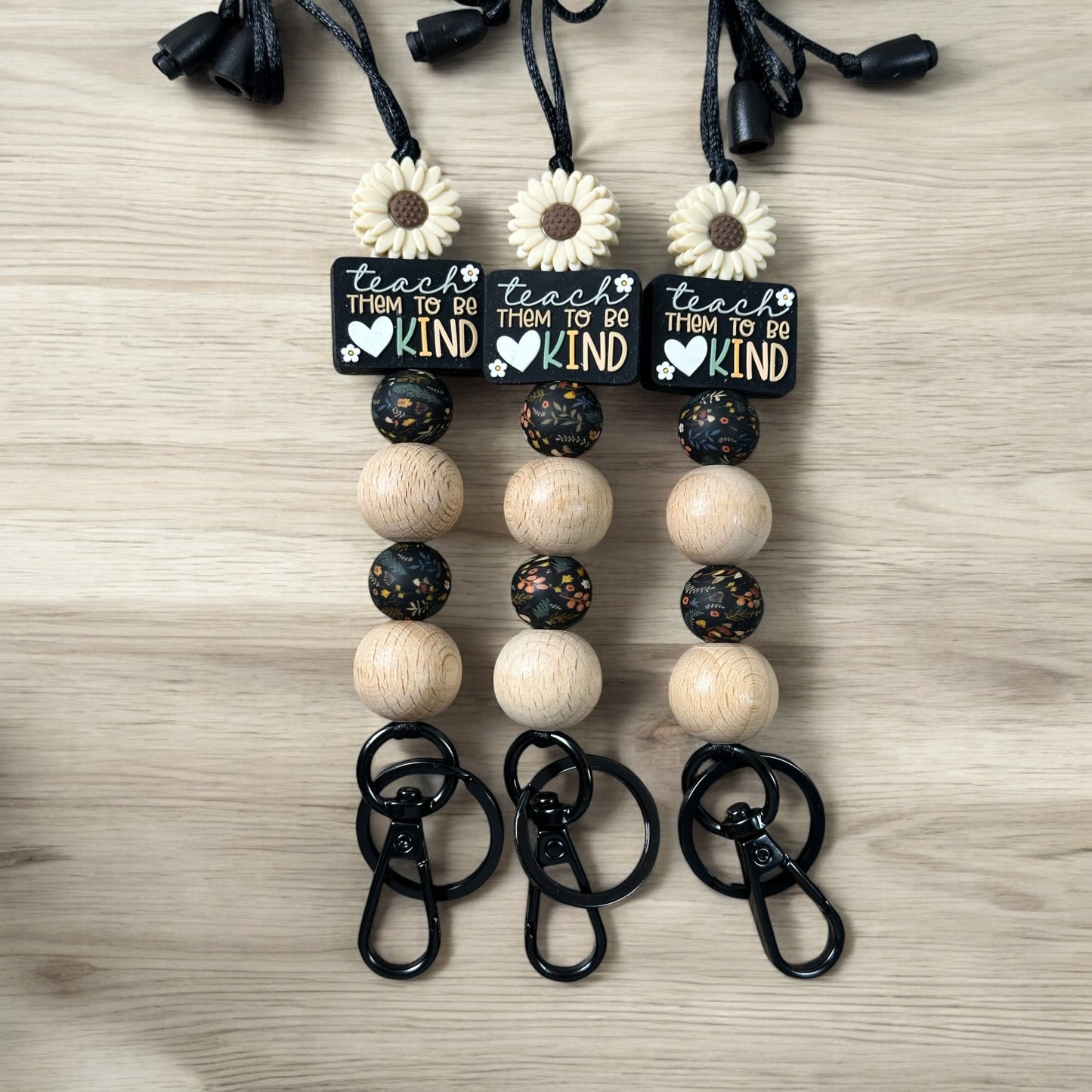 Teach Them To Be Kind Lanyard
