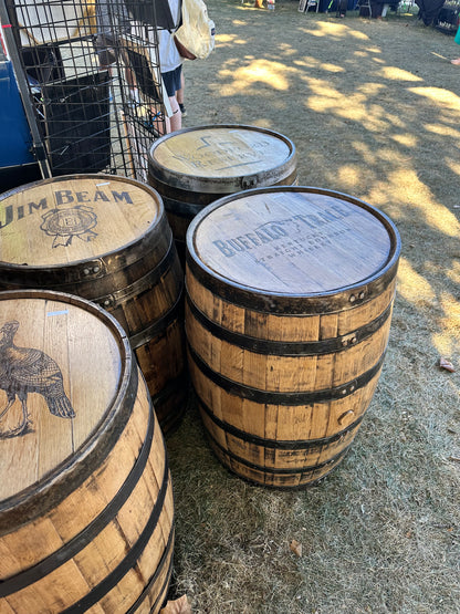 Custom Whole Whiskey Barrel