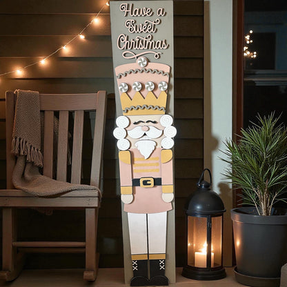 Nutcracker Porch Leaner