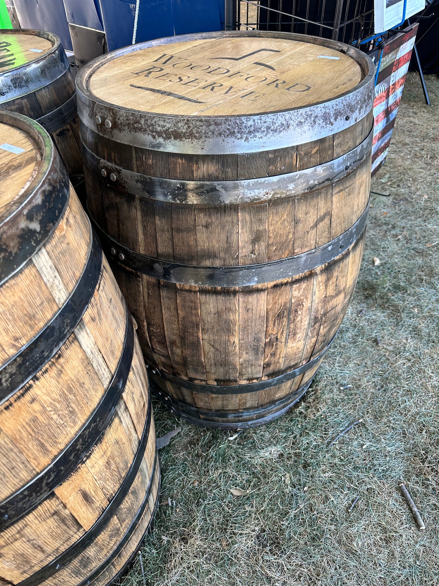 Custom Whole Whiskey Barrel
