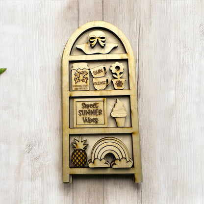 DIY Summer Mini Hutch