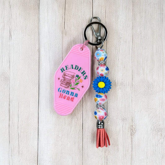 Readers Gonna Read Motel Keychain