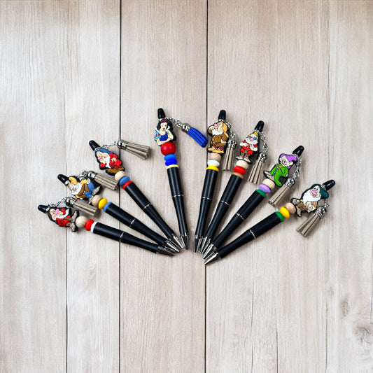Snow And Her Forest Friends Beaded Pens