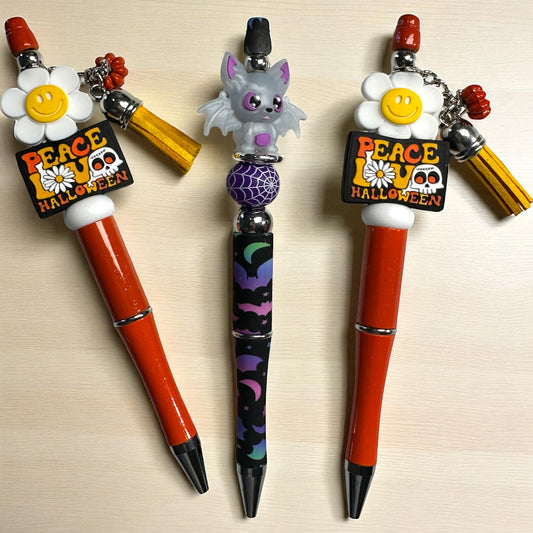 Halloween Beaded Pens