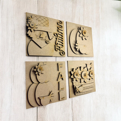 DIY Autumn Signs For Interchangeable Ladder Frames