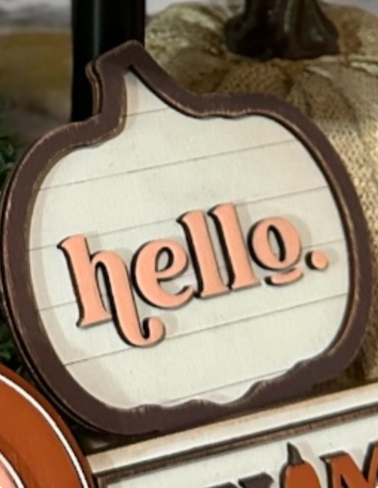 All The Pumpkin Tiered Tray