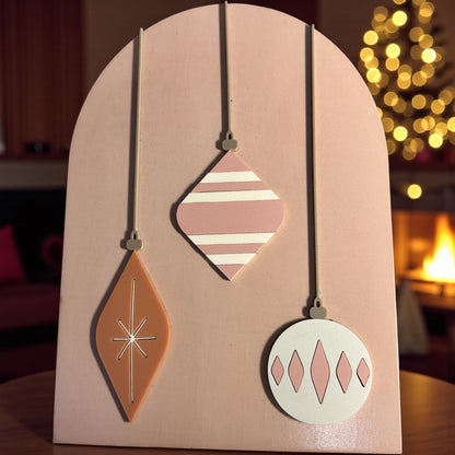 Modern Arch Christmas Signs