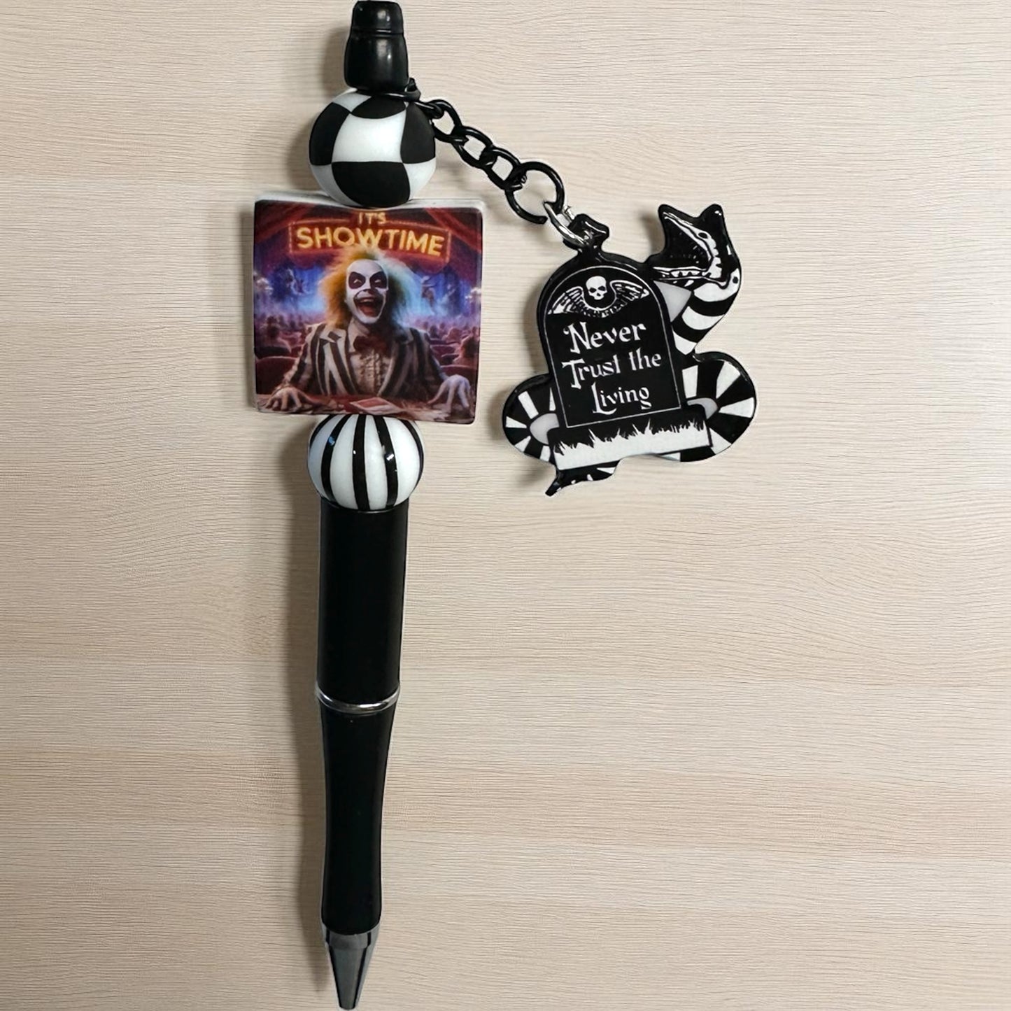 Halloween Beaded Pen