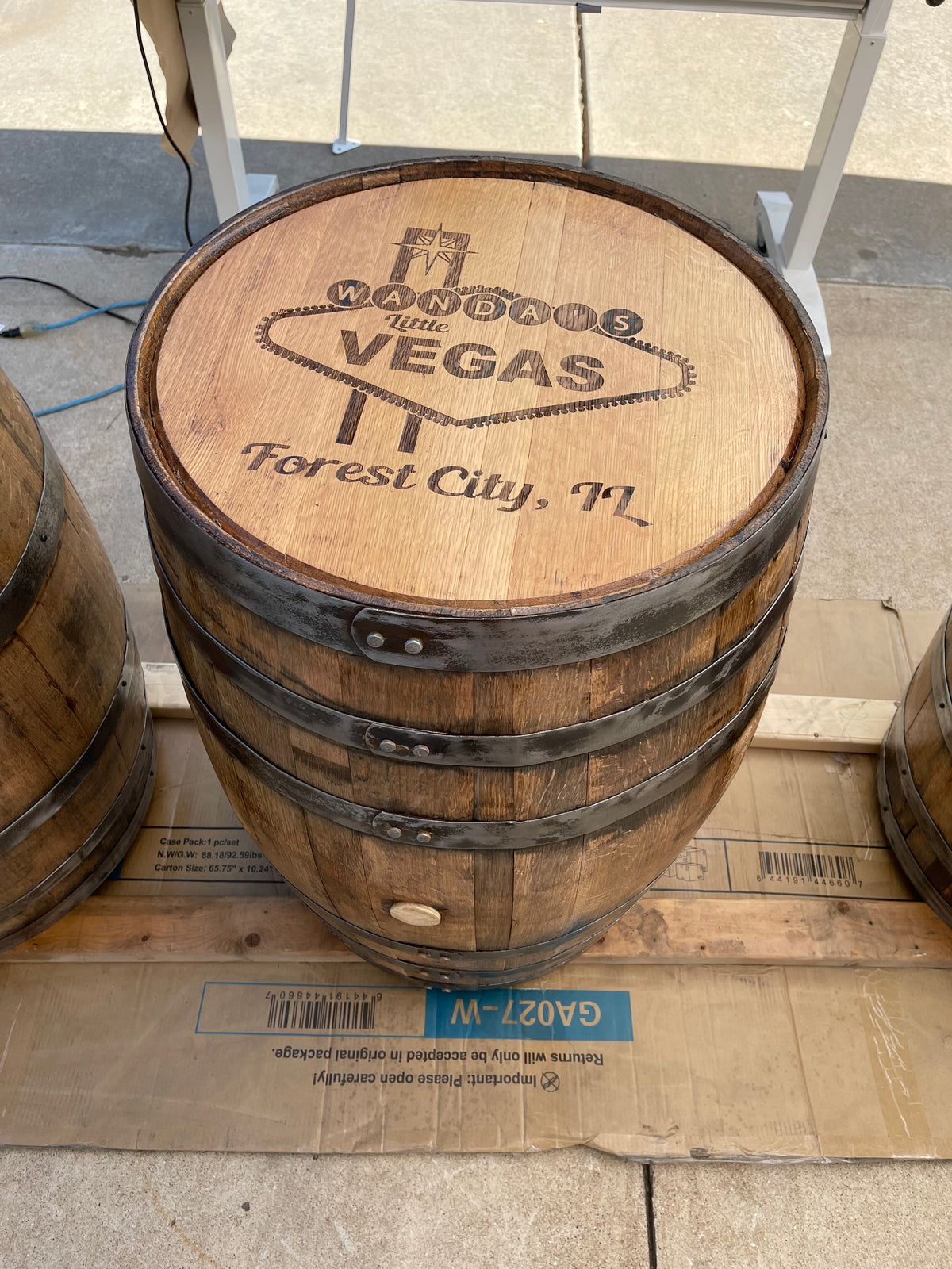 Custom Small Business Barrel Lid