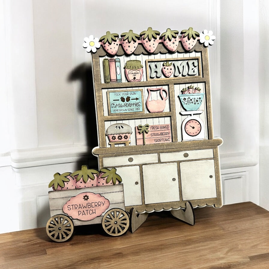 Strawberry Mini Hutch