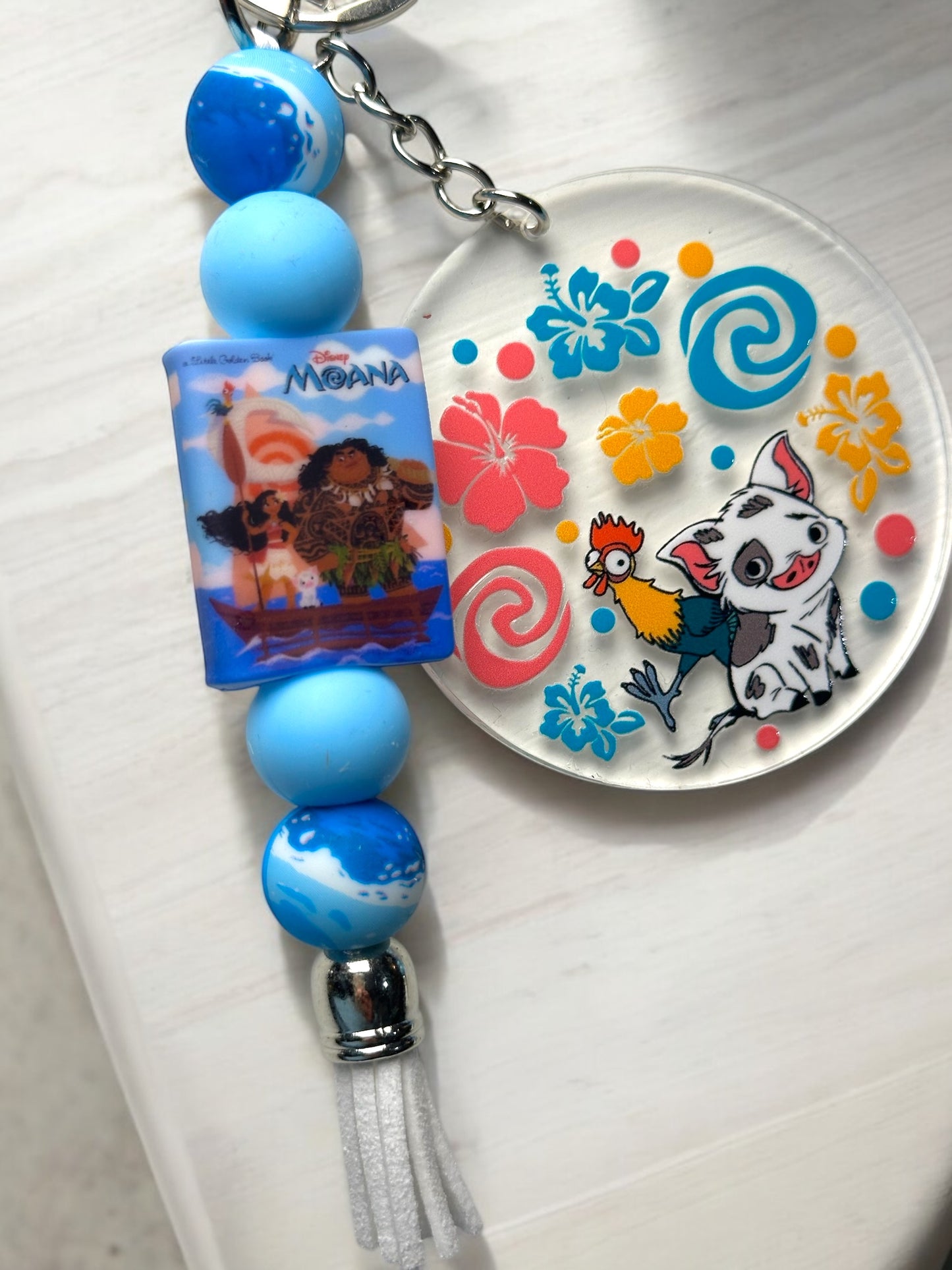 Island Gang Beaded Keychain