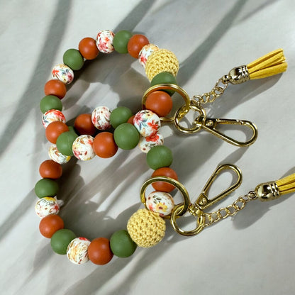 Summer Floral Wristlet