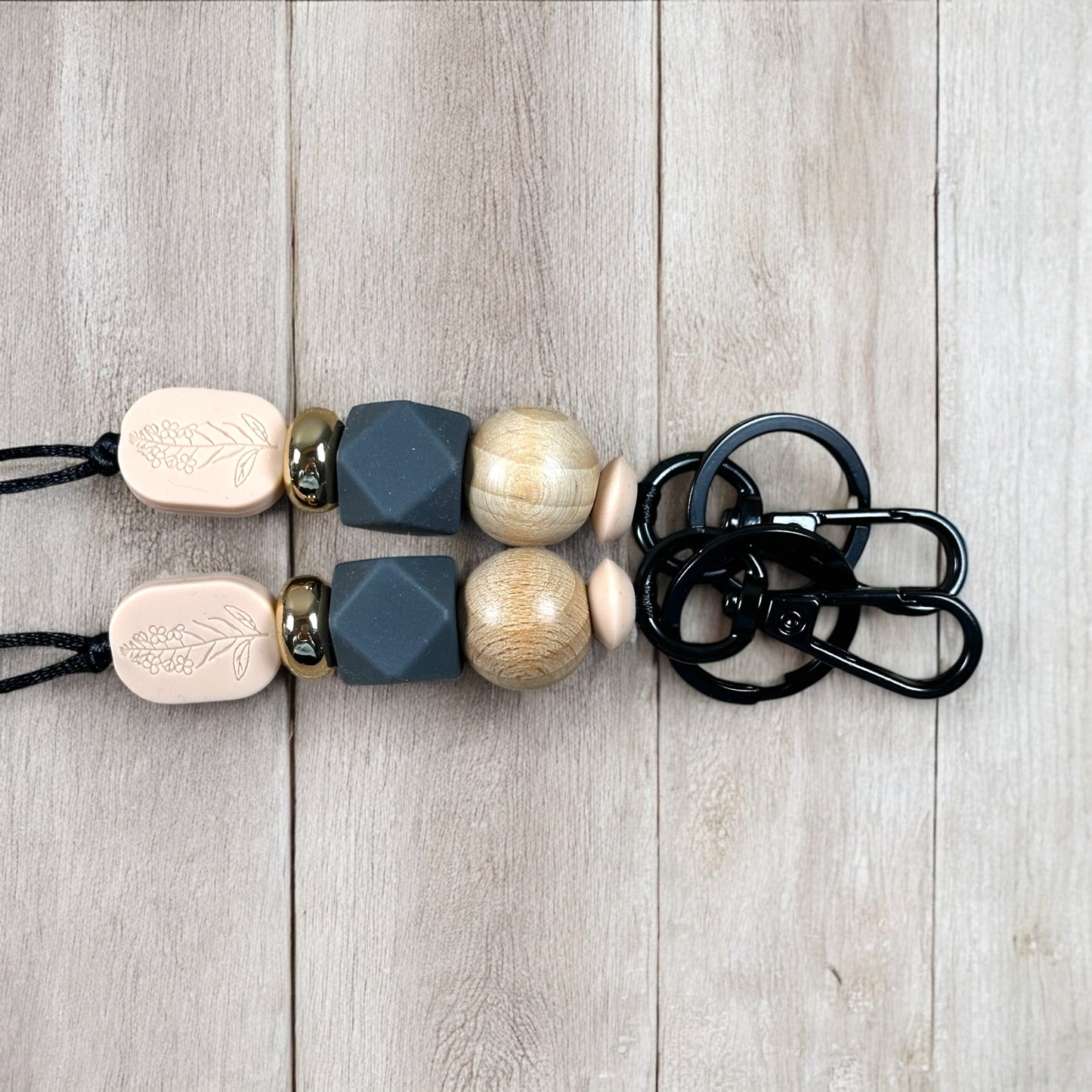 Embossed Mustard Seed Lanyard