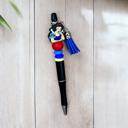 Snow And Her Forest Friends Beaded Pens