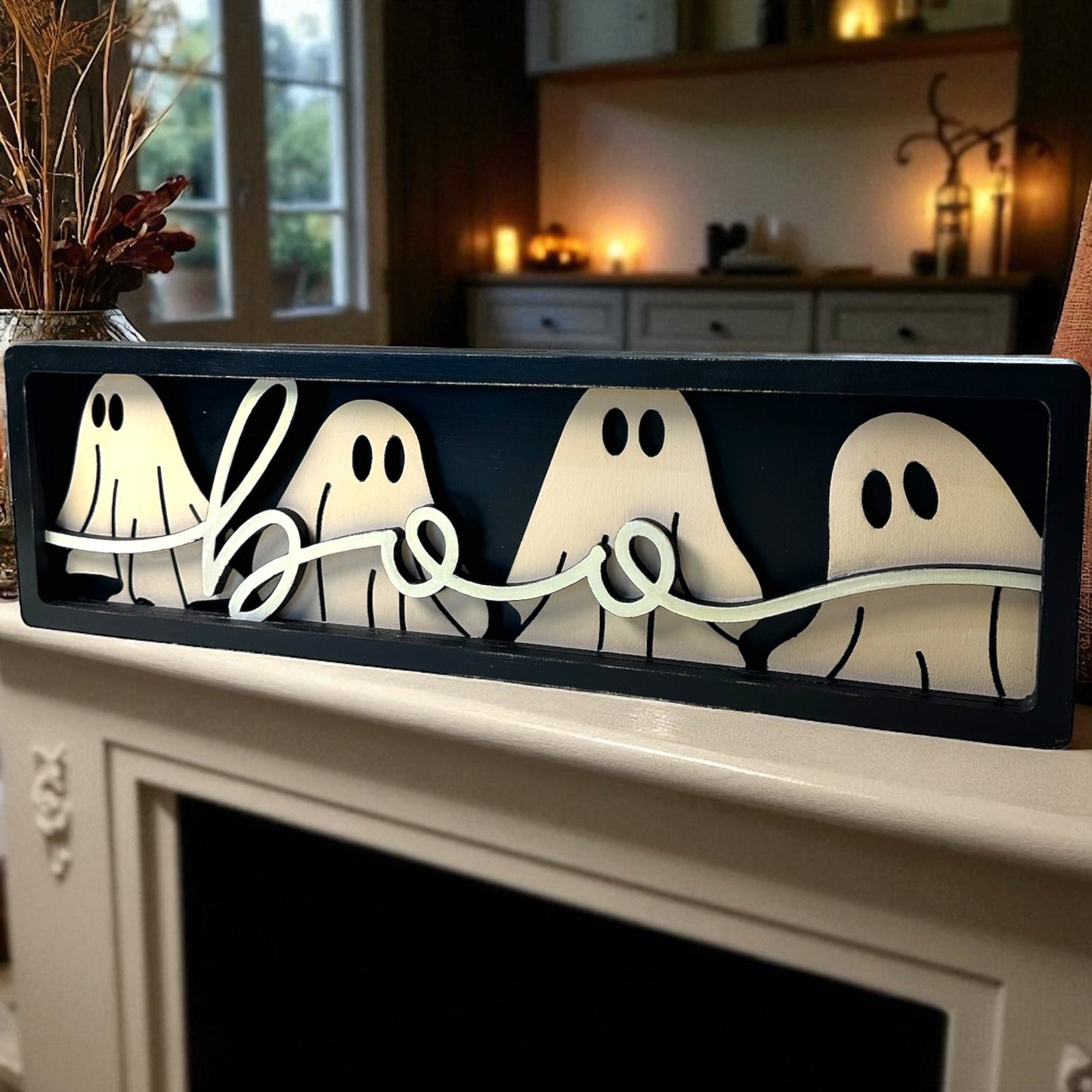 Boo 3D Sign