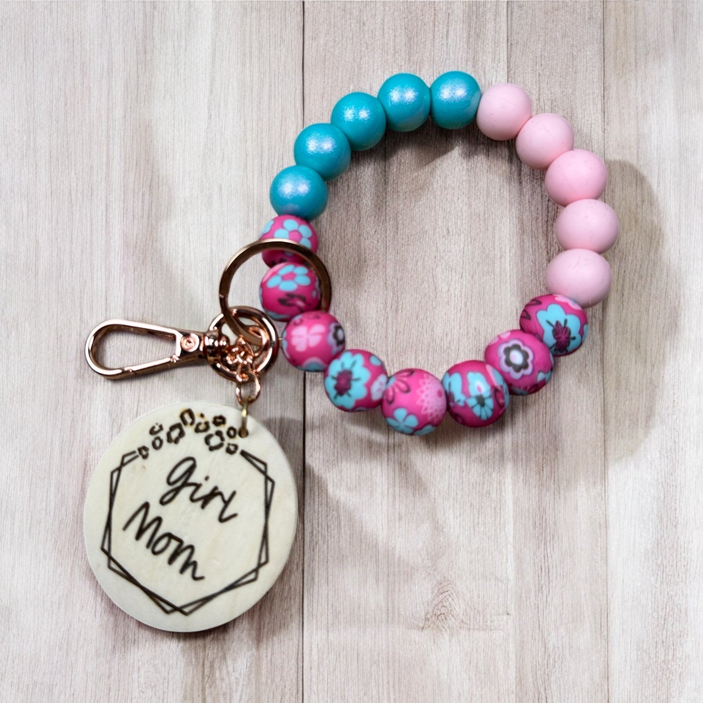 Girl Mom Wristlet