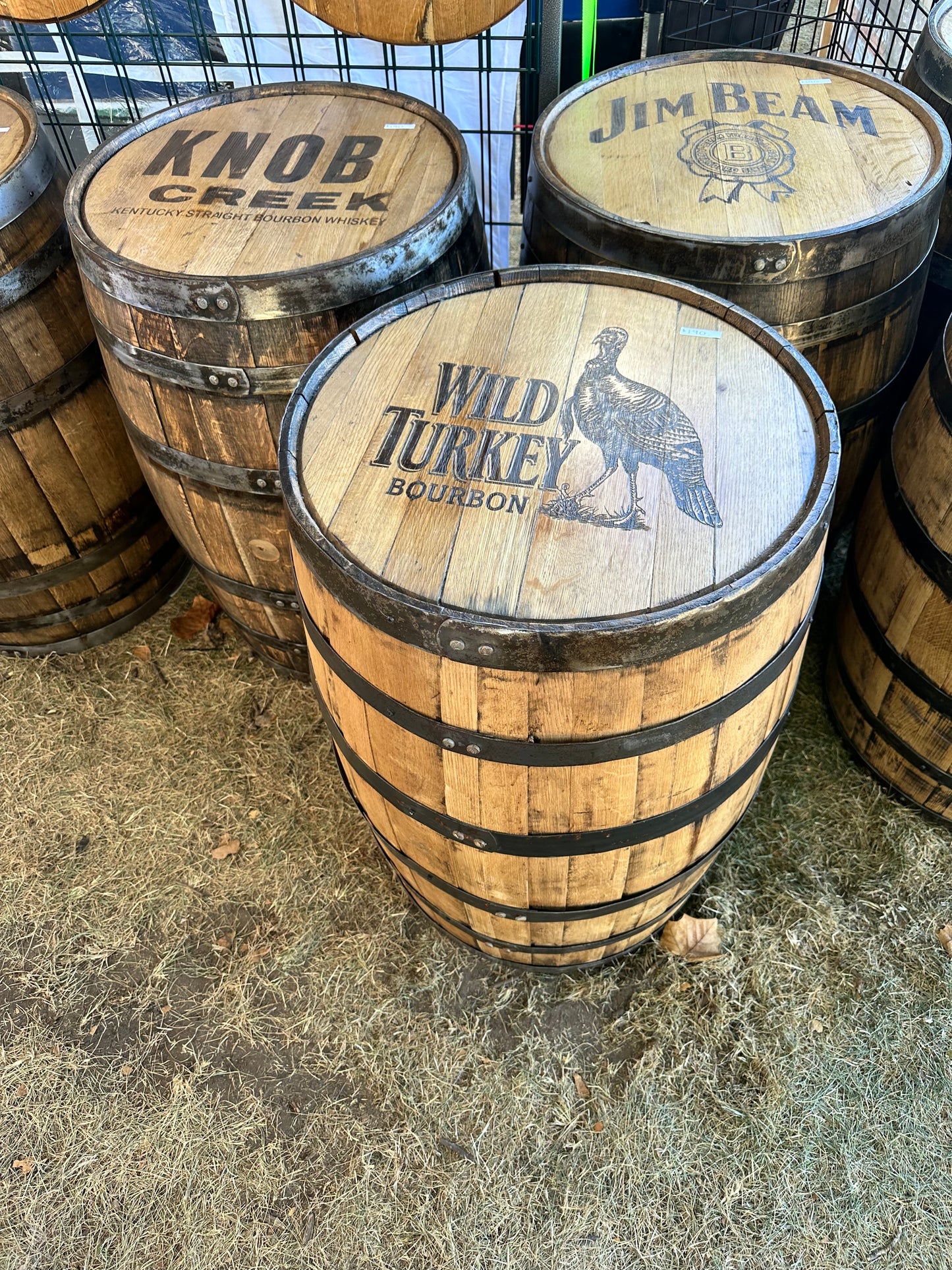 Custom Whole Whiskey Barrel