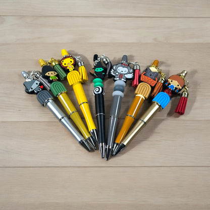 Along The Yellow Brick Road Beaded Character Pens