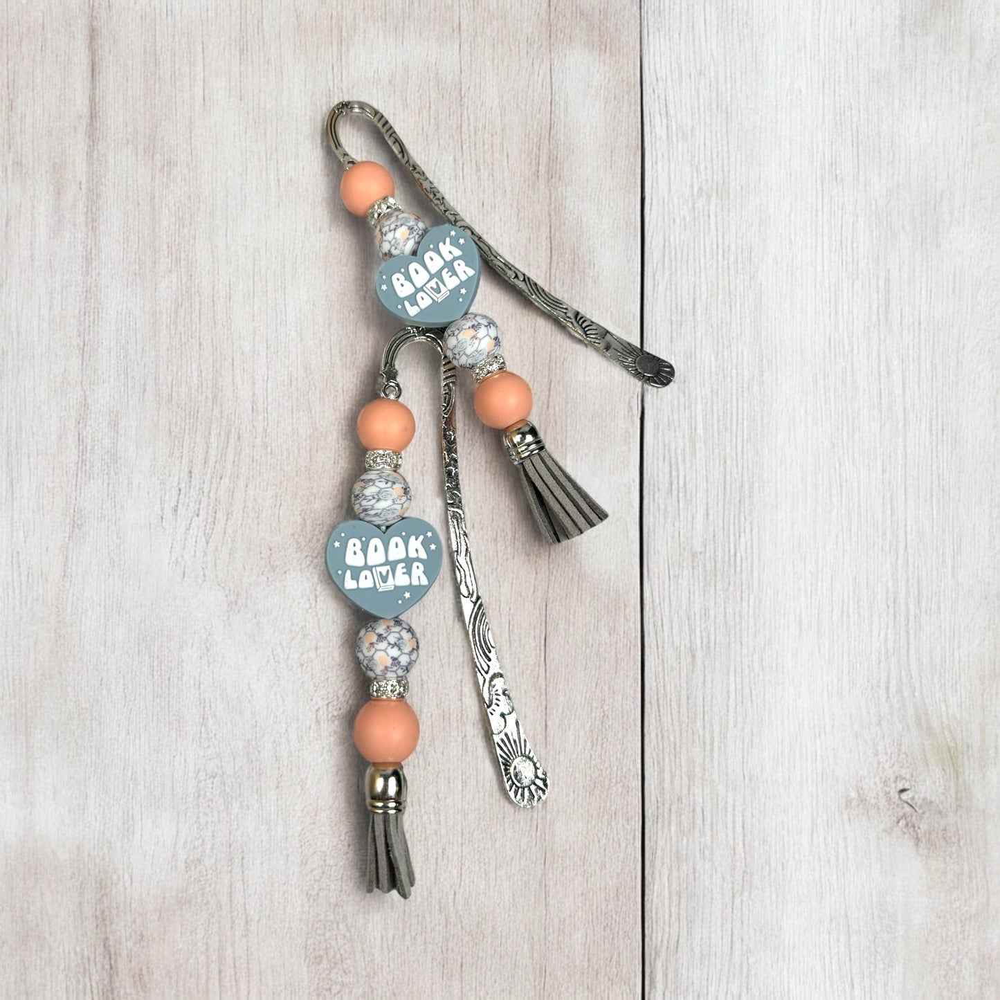 Book Lover Beaded Bookmark