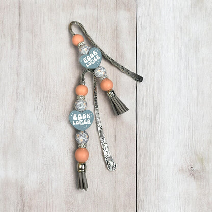 Book Lover Beaded Bookmark