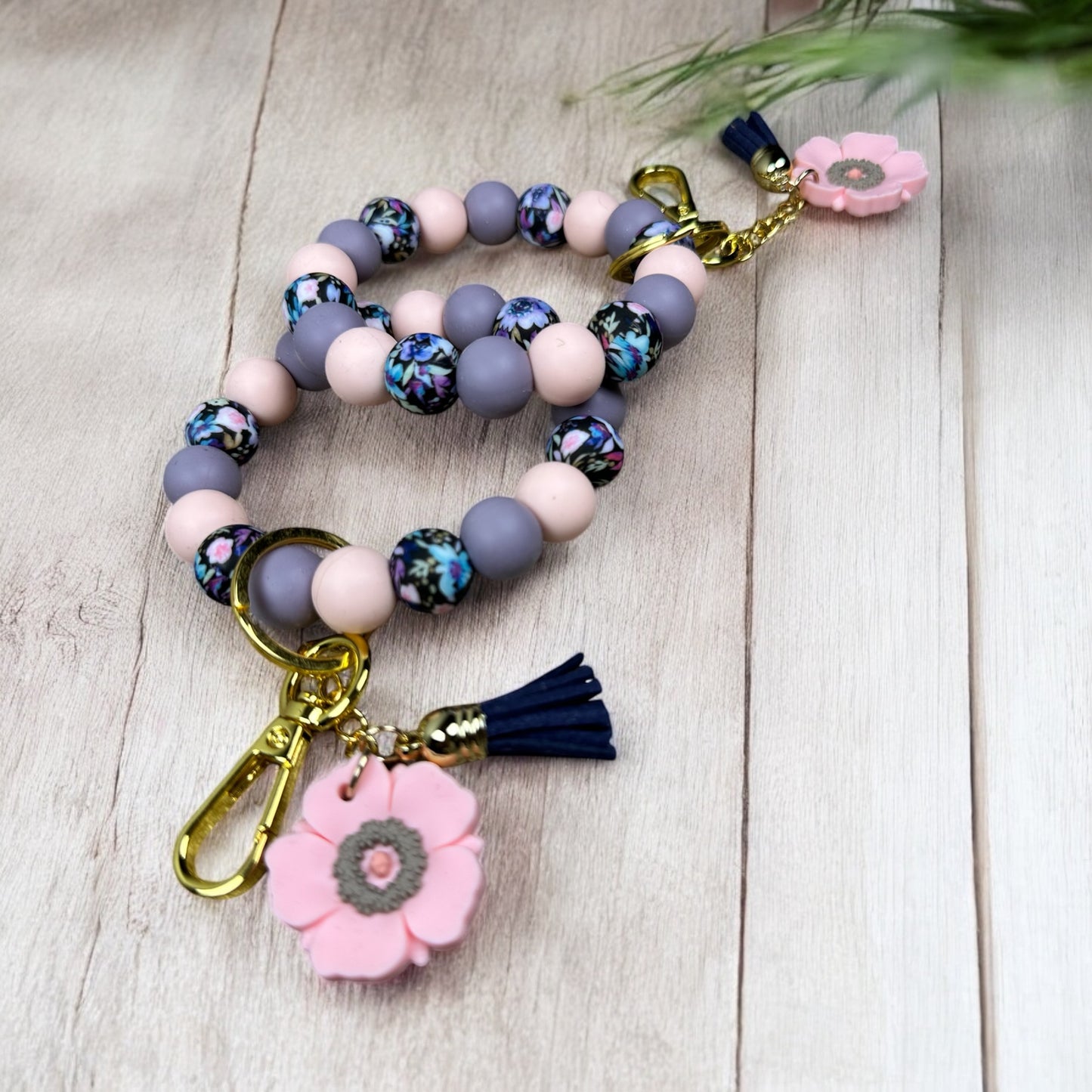 Boho Wildflower And Poppy Wristlet