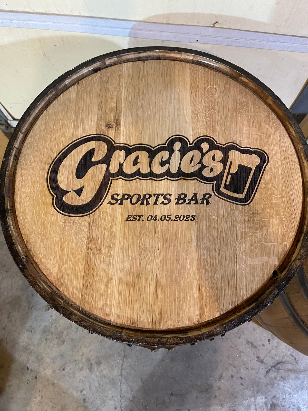 Custom Small Business Barrel Lid